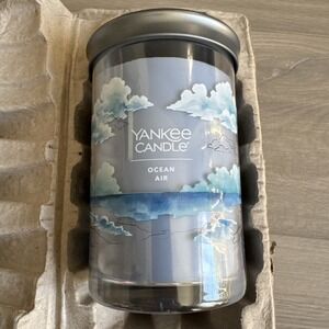 Yankee Candle Ocean Air Signature Large Tumbler Candle – Fresh & Clean Fragrance